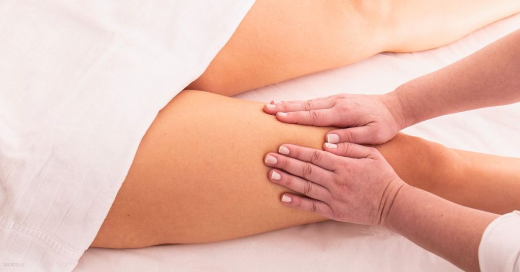 Lymphatic massage after CoolSculpting® Elite (MODELS)