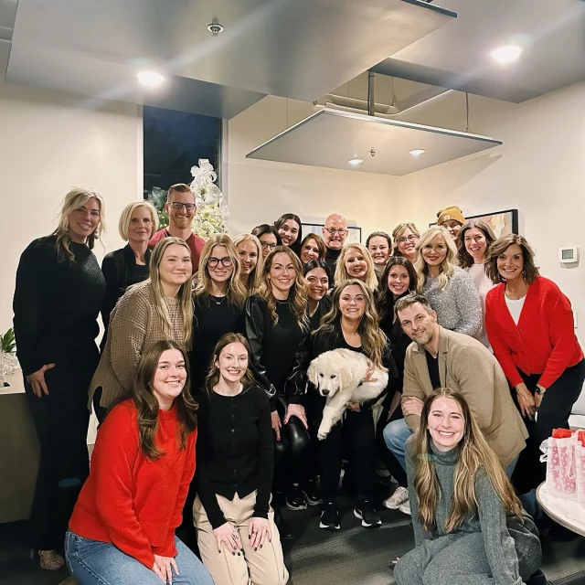 Happy Holidays from our Koch & Carlisle Plastic Surgery & Spa crew!

We celebrated together this past week as a team, although a few team members are missing from this shot. (We also loved having Brent’s new puppy, Neo, in attendance! 😆) 

As a reminder, our office will be closed on Tuesday, Dec. 24, and Wednesday, Dec. 25, for the holidays. Our regular hours of business will resume on Thursday, Dec. 26.