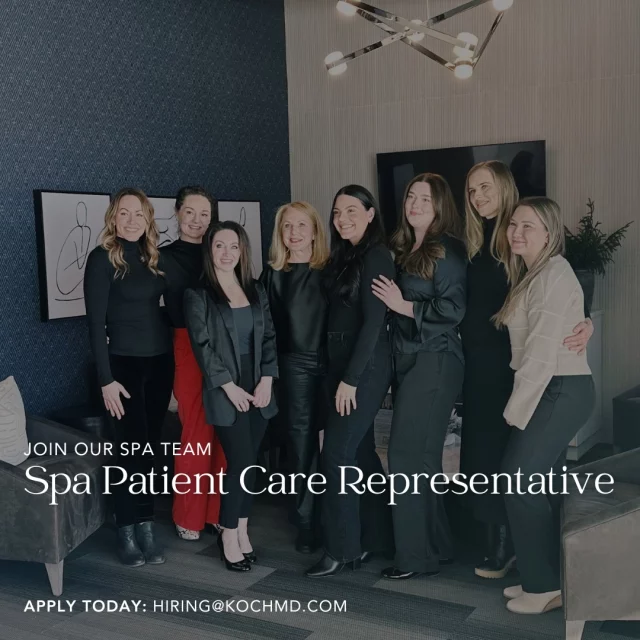 Koch & Carlisle Plastic Surgery and Spa is seeking candidates interested in our Spa Patient Care Representative position.

The ideal candidate is an enthusiastic and dedicated individual who is passionate about providing exceptional customer service and enhancing the experience of our clients.

As the first point of contact at Koch & Carlisle Plastic Surgery and Spa, our team of Patient Care Representatives greet and assist all patients and guests with a smile and help them feel comfortable when they enter our practice.

Our brand-new spa is home to (6) licensed and highly skilled aestheticians who provide individual, comprehensive consultations to help determine our patient's skin type and potential treatment pathways to achieve optimal skincare results.

This position assists our patients, and our support staff by:
➡Answering the phone.
➡Scheduling patient appointments for all our aestheticians.
➡Checking patients in and out of the spa.
➡Collecting payment for products and services provided.
➡Assisting staff with administrative duties as needed.

Preferred Qualifications
➖Aesthetician Experience: Prior experience in the aesthetics field is a bonus but not required.
➖Job Tenure: Demonstrated stability in previous employment positions.

Interested candidates are encouraged to submit their resume highlighting relevant experience and skills to: hiring@kochmd.com
.
.
.
.
#westdesmoines #westdesmoinesiowa #kochandcarlisleplasticsurgery #medicalspa #wdm #desmoinesjobs #spafrontdesk