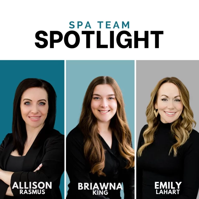 If you haven't met them already, let us introduce you to a few of our amazing aestheticians at Koch & Carlisle Plastic Surgery & Spa:

Meet Allison, Briawna and Emily—our passionate aestheticians committed to elevating your skincare experience. 

With cutting-edge treatments and personalized consultations, they're eager to tackle your skincare concerns. Visit us in West Des Moines and let our talented team guide you to a radiant complexion. 

Follow our aestheticians online to see more of their work:
- Allison: @allisonaestheticsdsm 
- Briawna: @beautybybriawna 
- Emily: @emstyle_esty 

Not entirely sure what would be best for your skin? Schedule a complimentary skincare consultation with our aestheticians:
➡ 515-277-5555
➡ https://www.kochandcarlisle.com/contact-us/