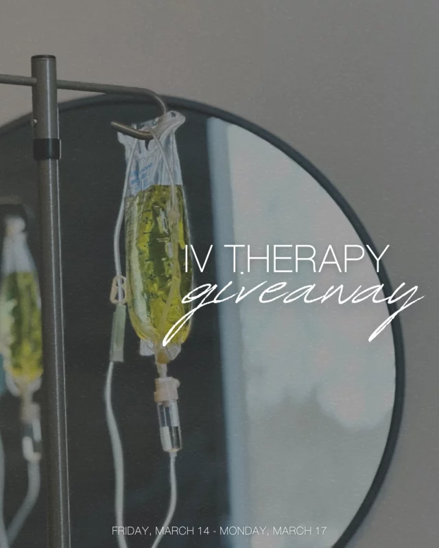 IV THERAPY GIVEAWAY! 💧🙌

‼️THIS GIVEAWAY ENDS MONDAY, MARCH 17 at 5 p.m. CST — We (Koch & Carlisle Plastic Surgery) will notify the winner via message on Tuesday, March 18. Our account (@kandcplasticsurgery) is the only account you will hear from.

Starting today (March 14) through Monday, March 17, enter for a chance to win a complimentary add-on IV Therapy treatment! ($180 value)

Here’s how to enter:
(1) Entry: Tag a friend in the comments.
(2) Entries: Comment which IV treatment you’re excited to try out at Koch & Carlisle Spa.
..That’s three opportunities to win! 🙂

Our IV Menu includes:
💧Live Beautifully | collagen production, beauty boost
💧Performance | Preparation for an event, recovery
💧Relief | Alleviate aches and pains of life; soothe PMS, back pain, and more
💧Prevention | Proactive immunity

*Our lucky winner will be drawn and notified via messenger by us (Koch & Carlisle Plastic Surgery) on Tuesday, March 18! (Note: This is the ONLY account that will notify you.)

Good luck!